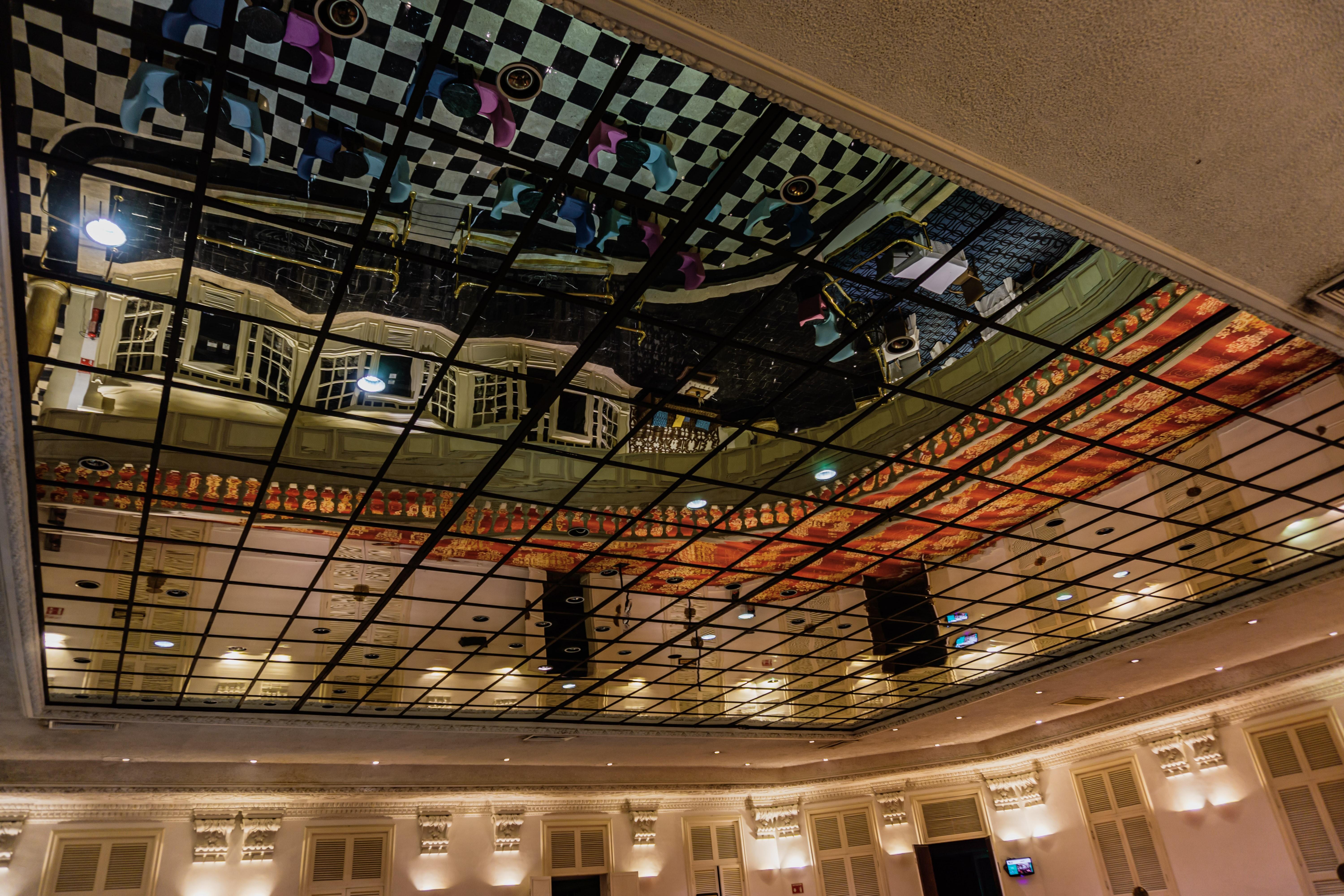 Gamma Monterrey Gran Hotel Ancira Екстериор снимка The ceiling of the main hall