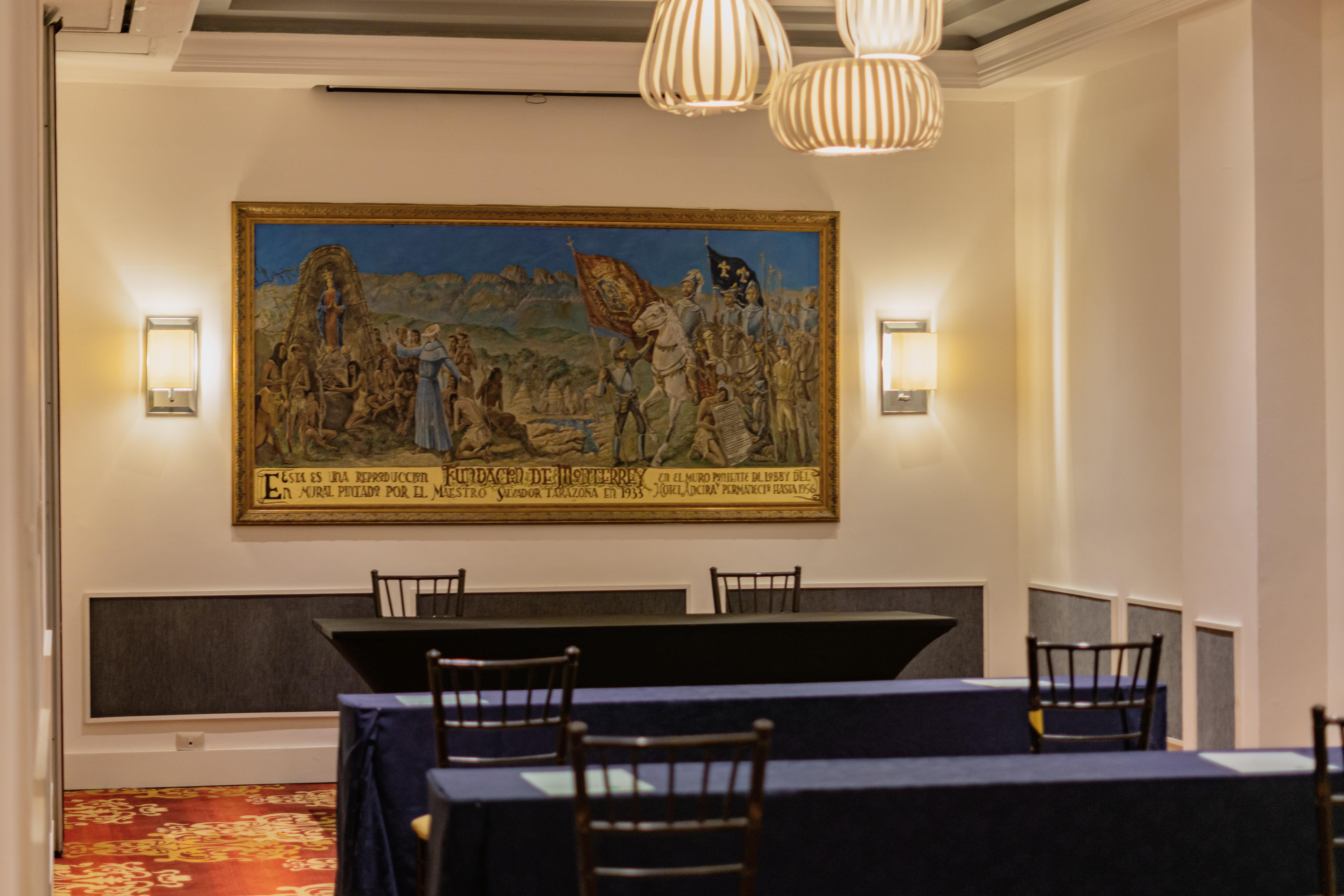 Gamma Monterrey Gran Hotel Ancira Екстериор снимка The painting in the United States Senate